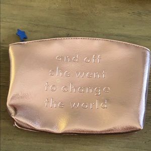 Ipsy Rose Gold Bag with Star Charm